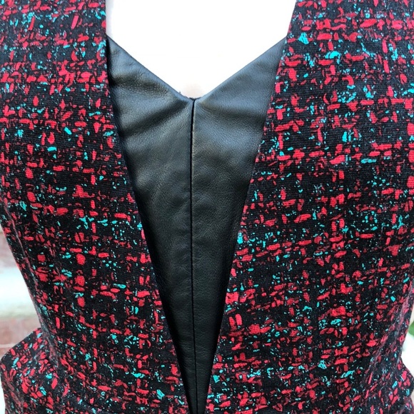 Nanette Lepore red tweed print dress - Picture 5 of 5